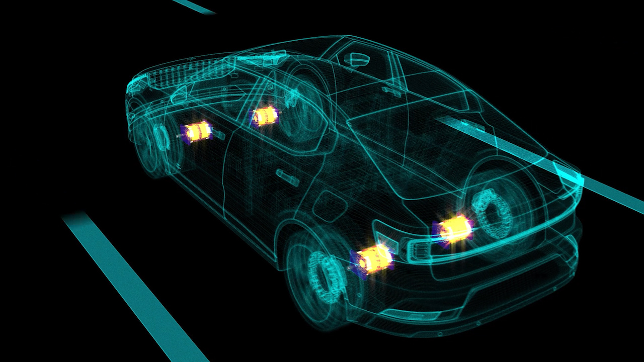 新能源汽車(chē)電機(jī)動(dòng)畫(huà)